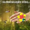 Ring shape wearable small bird hummingbird bird feeder  Personalized feeder pet supplies