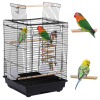 Bird Open Top Cage Small Parrot Cage with Toy