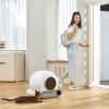 TAKOYI Self-Cleaning Cat Litter Box, Automatic Scooping and Odor Removal, App Control Support 2.4G WiFi, Smart Automatic Cat Litter Box with Liner