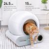 TAKOYI Self-Cleaning Cat Litter Box, Automatic Scooping and Odor Removal, App Control Support 2.4G WiFi, Smart Automatic Cat Litter Box with Liner