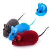 1PC Multi Color Funny Pet Cat Kitten Play Toys False Mouse Rat Squeak Noise Sound Color Random Simulation Rat Pet Supplies