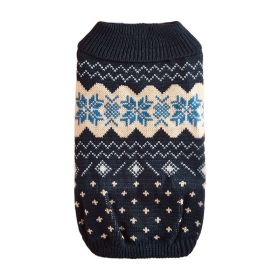 Two-Legged Knit Sweater for Dogs Autumn/Winter Wear (Type: BluesnowS)