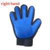 Cat Grooming Glove For Cats Wool Glove Pet Hair Deshedding Brush Comb Glove For Pet Dog Cleaning Massage Glove For Animal Sale