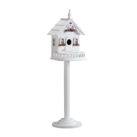 Garden Lawn Outdoor Bird Supplies Feeder & House (Color: As pic show, Type: Style B)