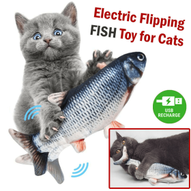 New Stylish Cat Toys For Kitten  Design Windmill And Fish (Material: Other, Color: As pic show)