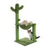 Indoor with Large House Natural Sisal Rope Cactus Cat Tree Condo