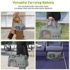 Foldable Airline Travel Pet Carrier Bag with Safety Strap