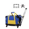 Pet Rolling Carrier With Wheels Pet Travel Carrier Transport