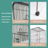 Bird Cage for Parakeets Cockatiels Parrot Green Cheek Conures Pigeons Lovebird with Rolling Stand