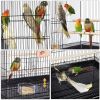 Rolling Wide Bird Cage Divided Breeder Cage