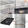 Rolling Wide Bird Cage Divided Breeder Cage