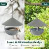 Outdoor Metal Hanging Wild Bird Feeder