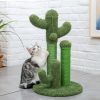 Pet Supplies Cute Cactus Tree Pet Cat Toy  With Ball Scratching Post