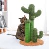 Pet Supplies Cute Cactus Tree Pet Cat Toy  With Ball Scratching Post