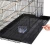 Rolling Wide Bird Cage Divided Breeder Cage