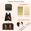 Foldable Airline Travel Pet Carrier Bag with Safety Strap