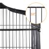 64" Rolling Bird Cage with Rolling Black Stand and Perch