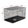 Rolling Wide Bird Cage Divided Breeder Cage