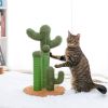 Pet Supplies Cute Cactus Tree Pet Cat Toy  With Ball Scratching Post