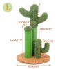 Pet Supplies Cute Cactus Tree Pet Cat Toy  With Ball Scratching Post