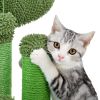 Pet Supplies Cute Cactus Tree Pet Cat Toy  With Ball Scratching Post