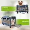 Pet Rolling Carrier With Wheels Pet Travel Carrier Transport