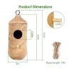 Yard Garden Decoration Hanging Panoramic Outside Bird Feeder