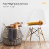 Pet dog gnaws and makes sounds toy dog plush toy; clean teeth toy dog toy cat toy